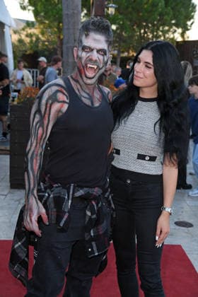 Marc Terenzi mit Freundin Priscilla DiLaura bei der TRAUMATICA - CREATOR EDITION zum 10-jährigen Jubiläum im Europa-Park in Rust am 27.09.2026