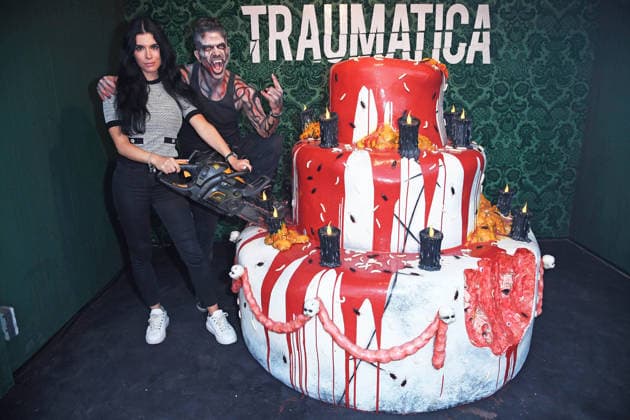 Marc Terenzi mit Freundin Priscilla DiLaura bei der TRAUMATICA - CREATOR EDITION zum 10-jährigen Jubiläum im Europa-Park in Rust am 27.09.2026