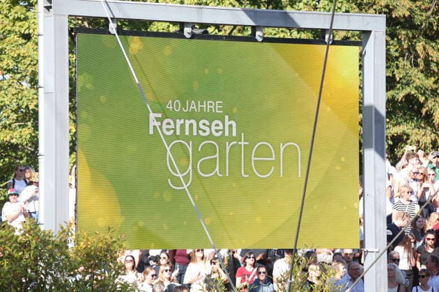 40 Jahre Fernsehgarten- TV Show ZDF-Fernsehgarten - Finalparty˜ auf dem Mainzer Lerchenberg. Mainz, 27.09.2026 Copyright: xAgenturxMatthiasxWehnertx xM.xGränzdörferx