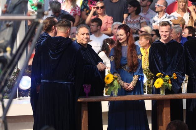 Gregorian in der TV Show ZDF-Fernsehgarten - Finalparty˜ auf dem Mainzer Lerchenberg. Mainz, 27.09.2026 Copyright: xAgenturxMatthiasxWehnertx xM.xGränzdörferx