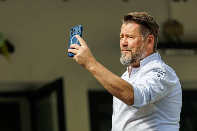 27.09.2026. Düsseldorf. Mike Süsser im Lido Malkasten am Rande einer Veranstaltung der Chefs in Town. Düsseldorf Lido im Malkasten, Jacobistraße Nordrhein-Westfalen Deutschland