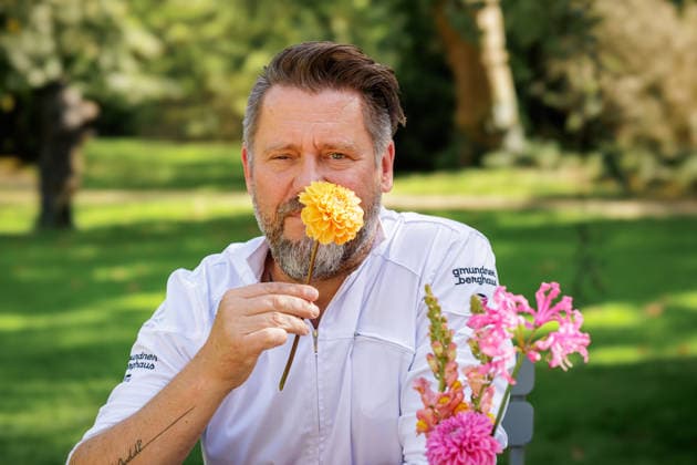 27.09.2026. Düsseldorf. Mike Süsser im Lido Malkasten am Rande einer Veranstaltung der Chefs in Town. Düsseldorf Lido im Malkasten, Jacobistraße Nordrhein-Westfalen Deutschland