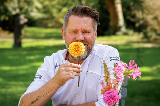 27.09.2026. Düsseldorf. Mike Süsser im Lido Malkasten am Rande einer Veranstaltung der Chefs in Town. Düsseldorf Lido im Malkasten, Jacobistraße Nordrhein-Westfalen Deutschland