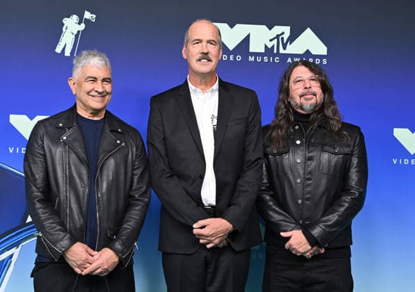 2026 MTV Video Music Awards Dave Grohl, Krist Novoselic and Pat Smear arriving at the 2026 MTV Video Music Awards held at the Peacock Theater on September 27, 2026 in Los Angeles, California. Los Angeles Peacock Theater California USA Copyright: xTammiexArroyo AFF-USA.comx