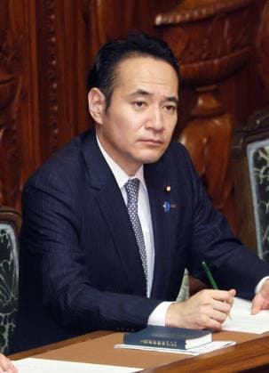 October 5, 2026, Tokyo, Japan - Japanese Agriculture Minister Kazuo Yana listens to Prime Minister Sanae Takaichi s policy speech at Lower House s plenary session at the National Diet in Tokyo as she delivers her policy speech on Monday, October 5, 2026. The 69-day extraordinary Diet session will convene through December 12. (photo by Yoshio Tsunoda AFLO)  aflo_353477601