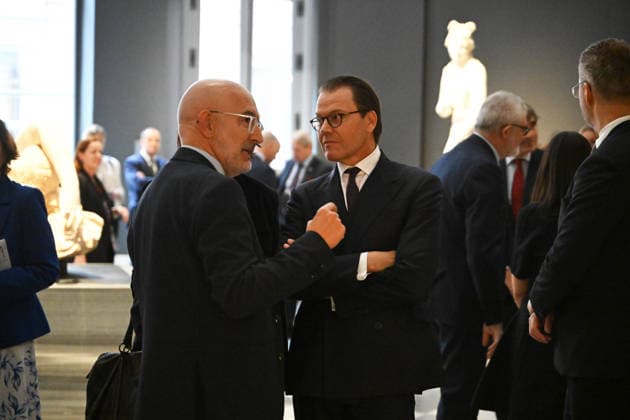 The Prado Museum Reopens the Queen Christina Sculpture Gallery with a Visit by Prince Daniel of Sweden Prince Daniel of Sweden during his visit to the Queen Christina Sculpture Gallery at the Prado Museum on October 6, 2026, in Madrid, Spain CELEBRITIES PRADO MUSEUM ROYALTY PRINCE José Madrid Madrid Spain  Copyright: xJosÃ xOlivax 7824479