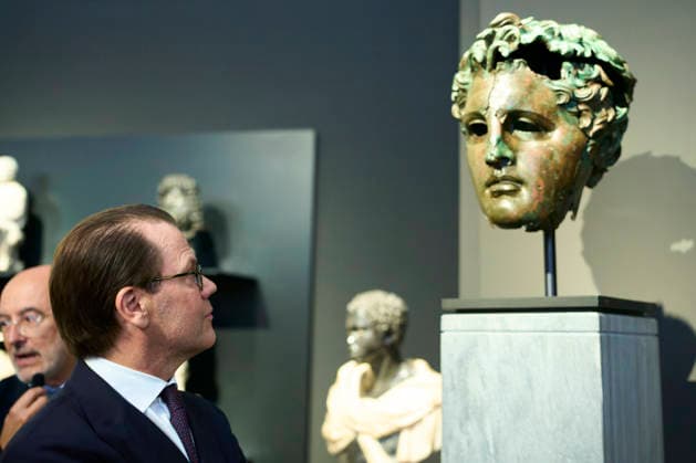 06-10-2026 Museum Prince Daniel of Sweden attended the re-inauguration of Queen Christina™s sculpture collection at the Museo del Prado, Madrid. No Spain Â  Copyright: xPPEx