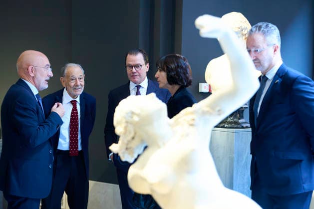 06-10-2026 Museum Prince Daniel of Sweden attended the re-inauguration of Queen Christina™s sculpture collection at the Museo del Prado, Madrid. No Spain Â  Copyright: xPPEx