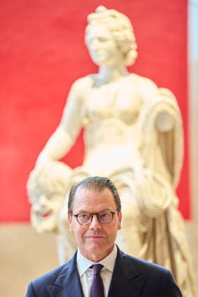 06-10-2026 Museum Prince Daniel of Sweden attended the re-inauguration of Queen Christina™s sculpture collection at the Museo del Prado, Madrid. No Spain Â  Copyright: xPPEx