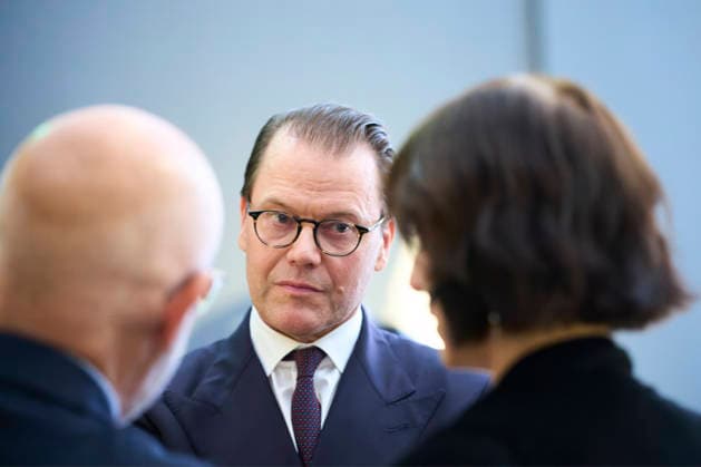 06-10-2026 Museum Prince Daniel of Sweden attended the re-inauguration of Queen Christina™s sculpture collection at the Museo del Prado, Madrid. No Spain Â  Copyright: xPPEx