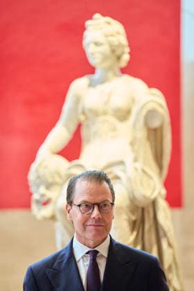 06-10-2026 Museum Prince Daniel of Sweden attended the re-inauguration of Queen Christina™s sculpture collection at the Museo del Prado, Madrid. No Spain Â  Copyright: xPPEx