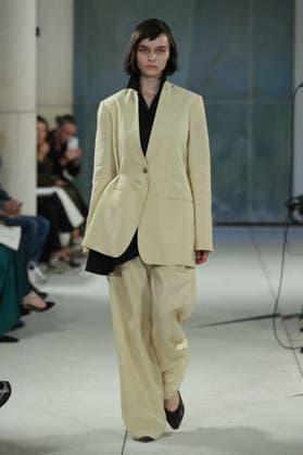 PFW - Litkovska Runway A model walks the runway during the Litkovska Womenswear Spring Summer 2027 show as part of the Paris Fashion Week on October 6, 2026 in Paris, France. Photo by Alain-Gil Gonzalez ABACAPRESS.COM Paris France  Copyright: xGonzalezxAlain-Gil ABACAx