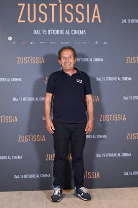October 6, 2026, Rome, Rome, Italy: Beniamino Zuncheddu during the photocall for the presentation of the film Zustissia, inspired by his story and the longest miscarriage of justice in Italian history, 33 years of wrongful imprisonment. Rome, October 6, 2026 Rome Italy - ZUMAa289 20261006_zia_a289_107 Copyright: xMariaxLauraxAntonellix xAgfx