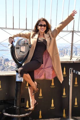 NEW YORK, NY- OCTOBER 6: Jessie James Decker at the Empire State Building to Celebrate the Release of New Cookbook The Secret Sauce: A Family Cookbook Seasoned with Love on October 6, 2026 in New York City. Copyright: xmpi099 MediaPunchx