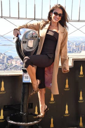 NEW YORK, NY- OCTOBER 6: Jessie James Decker at the Empire State Building to Celebrate the Release of New Cookbook The Secret Sauce: A Family Cookbook Seasoned with Love on October 6, 2026 in New York City. Copyright: xmpi099 MediaPunchx