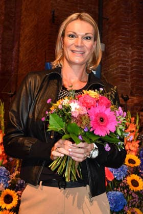 Maria Riesch bei der Verleihung der Bayerischen Staatsmedaille fuer soziale Verdienste in der Allerheiligen-Hofkirche, Residenz am 6.10.2026 in Muenchen Maria Riesch attends the presentation of the Bavarian State Medal for Social Merit in the All Saints Court Church (Allerheiligen-Hofkirche) at the Residenz on October 6, 2026 in Munich, Germany Bayerische Staatsmedaille fuer Maria Riesch und die Huber Brueder in Muenchen