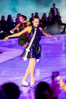 PFW Pierre Cardin Runway NB A model walks the runway during the Pierre Cardin Womenswear Spring Summer 2027 show at Pailleron ice rink as part of Paris Fashion Week on October 06, 2026 in Paris, France. Photo by Nasser Berzane ABACAPRESS.COM Paris France Copyright: xBerzanexNasser ABACAx