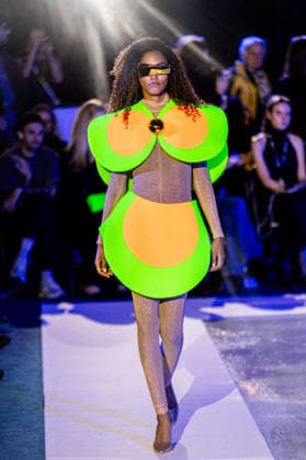PFW Pierre Cardin Runway NB A model walks the runway during the Pierre Cardin Womenswear Spring Summer 2027 show at Pailleron ice rink as part of Paris Fashion Week on October 06, 2026 in Paris, France. Photo by Nasser Berzane ABACAPRESS.COM Paris France  Copyright: xBerzanexNasser ABACAx
