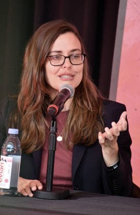 NEW YORK, NY- OCTOBER 6: Lear deBessonet at the press conference for A Few Good Men at Lincoln Center Theater in the Vivian Beaumont Theatre on October 6, 2026 in New York City. Credit: AdMedia New York City USA - ZUMAa123 20261006_zaa_a123_086 Copyright: xJohnxFyckex