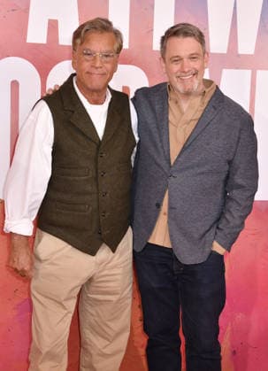 NEW YORK, NY- OCTOBER 6: Aaron Sorkin and Michael Arden at the press conference for A Few Good Men at Lincoln Center Theater in the Vivian Beaumont Theatre on October 6, 2026 in New York City. Credit: AdMedia New York City USA  - ZUMAa123 20261006_zaa_a123_116 Copyright: xJohnxFyckex