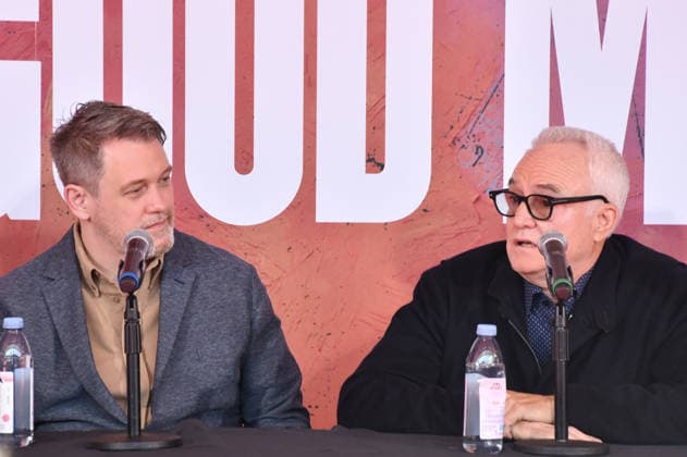 NEW YORK, NY- OCTOBER 6: Michael Arden and Bradley Whitford at the press conference for A Few Good Men at Lincoln Center Theater in the Vivian Beaumont Theatre on October 6, 2026 in New York City. Credit: AdMedia New York City USA - ZUMAa123 20261006_zaa_a123_115 Copyright: xJohnxFyckex