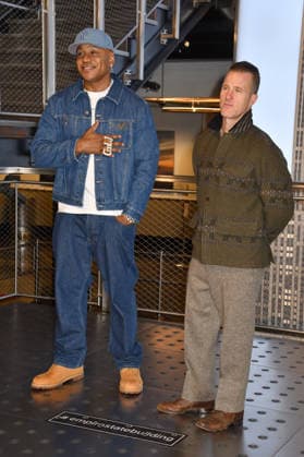 NEW YORK, NY- OCTOBER 6: LL Cool J and Scott Caan at the Empire State Building to Celebrate the Premiere of CBS™ New Drama, NCIS: NEW YORK on October 6, 2026 in New York City. Copyright: xmpi099 MediaPunchx