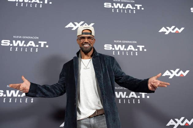 October 6, 2026, Madrid, Spain: Shemar Moore attends the S.W.A.T. Exiles premiere at Palacio de la Prensa in Madrid. Madrid Spain - ZUMAs197 20261006_aaa_s197_150 Copyright: xAtilanoxGarciax