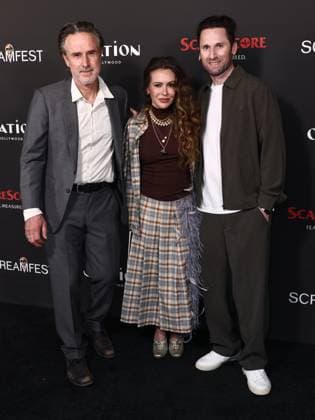 26th Annual Screamfest Horror Film Festival - Opening Night - World Premiere Of Jeremy Weiss The Night Driver David Arquette, Alyssa Milano and Jeremy Weiss at the 26th Annual Screamfest Horror Film Festival - Opening Night - World Premiere Of Jeremy Weiss The Night Driver held at TCL Chinese 6 Theatres at Ovation Hollywood on October 6, 2026 in Hollywood, Los Angeles, California, United States. Hollywood California United States Copyright: xXavierxCollin ImagexPressxAgencyx