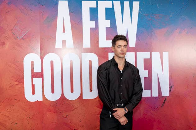 October 6, 2026, New York, New York, USA: TOM BLYTH attends a press conference for A Few Good Men on Broadway at the Vivian Beaumont Theater at Lincoln Center in New York. 6 October 2026 New York USA - ZUMAa265 20261006_zep_a265_043 Copyright: xEricxAcquayex