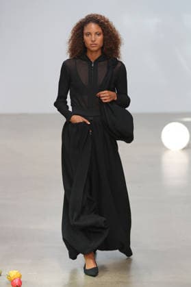 PFW - CFCL Runway A model walks the runway during the CFCL Ready to Wear Fall Winter 2026-2027 fashion show as part of Paris Fashion Week on March 10, 2026 in Paris, France. Photo by Alain-Gil Gonzalez ABACAPRESS.COM Paris France  Copyright: xGonzalezxAlain-Gil ABACAx