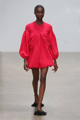 PFW - CFCL Runway A model walks the runway during the CFCL Ready to Wear Fall Winter 2026-2027 fashion show as part of Paris Fashion Week on March 10, 2026 in Paris, France. Photo by Alain-Gil Gonzalez ABACAPRESS.COM Paris France  Copyright: xGonzalezxAlain-Gil ABACAx