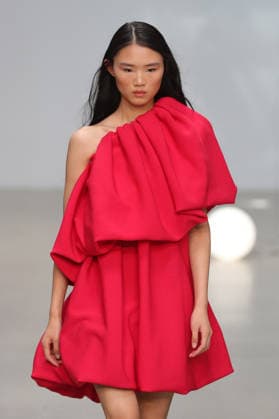 PFW - CFCL Runway A model walks the runway during the CFCL Ready to Wear Fall Winter 2026-2027 fashion show as part of Paris Fashion Week on March 10, 2026 in Paris, France. Photo by Alain-Gil Gonzalez ABACAPRESS.COM Paris France  Copyright: xGonzalezxAlain-Gil ABACAx