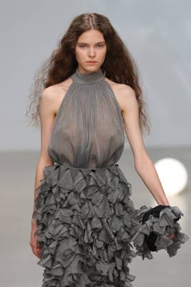 PFW - CFCL Runway A model walks the runway during the CFCL Ready to Wear Fall Winter 2026-2027 fashion show as part of Paris Fashion Week on March 10, 2026 in Paris, France. Photo by Alain-Gil Gonzalez ABACAPRESS.COM Paris France  Copyright: xGonzalezxAlain-Gil ABACAx