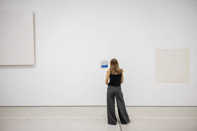 Robert Ryman: The Real Thing at Barbican Art Gallery, London, UK 7 October 2026 Untitled Study, 1963 on display at Robert Ryman: The Real Thing at the Barbican Art Gallery, London, UK, on 7 October 2026. The first significant UK exhibition of American minimalist and conceptual painter Robert Ryman (1930 2019) in over 30 years brings together six decades of work, on view from 8 October 2026., Credit:Pete Speller Avalon  Copyright: xPetexSpellerx xAvalonx 1141198983