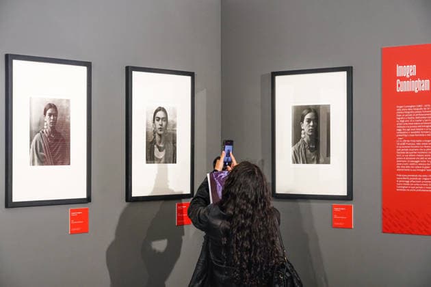 IPA89394057 - MILAN, October 7, 2026 - Opening of the photography exhibition Through My Eyes: Frida Kahlo and the Making of a Myth, curated by Vittoria Mainoldi at Superstudio PiÃ¹ on Via Tortona.  Copyright: xEmanuelexRobertoxDexCarlix xx IPA89394057