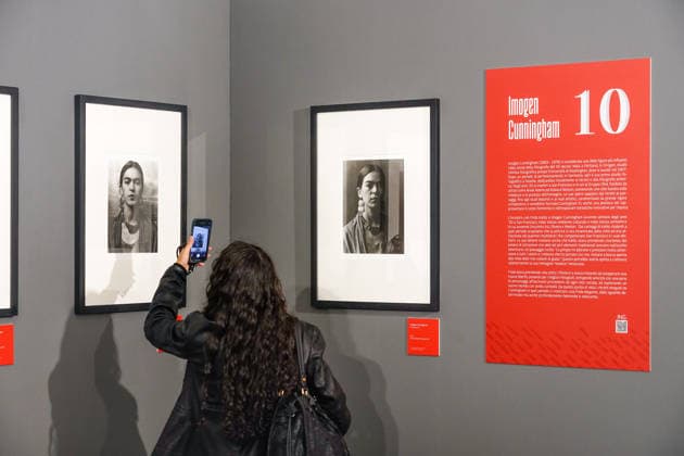 IPA89394056 - MILAN, October 7, 2026 - Opening of the photography exhibition Through My Eyes: Frida Kahlo and the Making of a Myth, curated by Vittoria Mainoldi at Superstudio PiÃ¹ on Via Tortona.  Copyright: xEmanuelexRobertoxDexCarlix xx IPA89394056