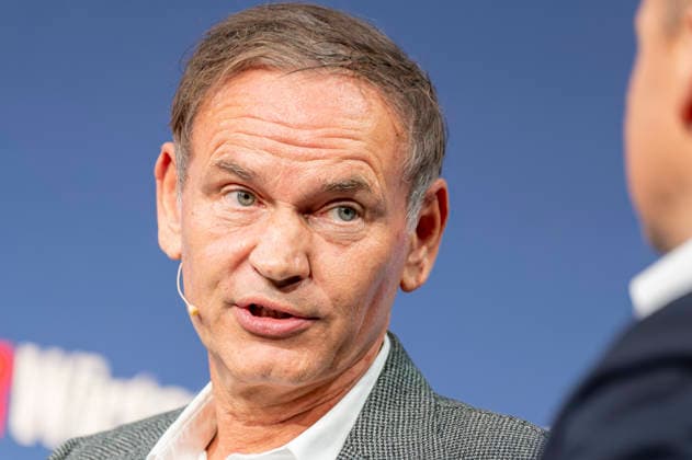 Oliver Blume EUR, Deutschland, Berlin, 07.10.2026: Oliver Blume CEO Volkswagen Group, besucht die in Berlin stattfindene Jubiläumsveranstaltung von 80 Jahre Handelsblatt und 100 Jahre WirtschaftsWoche.