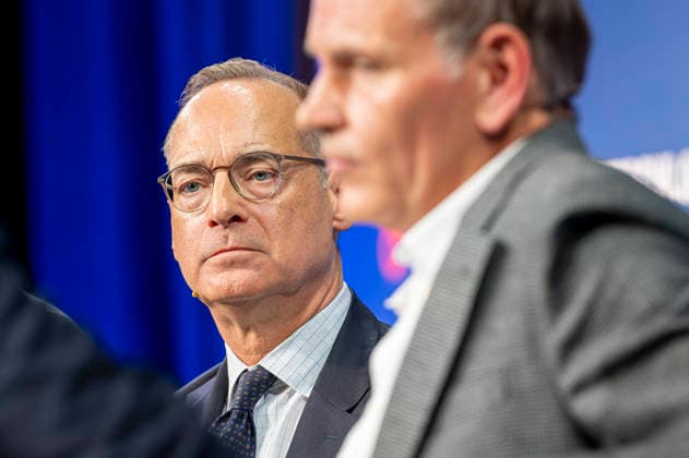 Oliver Bäte EUR, Deutschland, Berlin, 07.10.2026: Oliver Bäte CEO Allianz SE,besucht die in Berlin stattfindene Jubiläumsveranstaltung von 80 Jahre Handelsblatt und 100 Jahre WirtschaftsWoche.