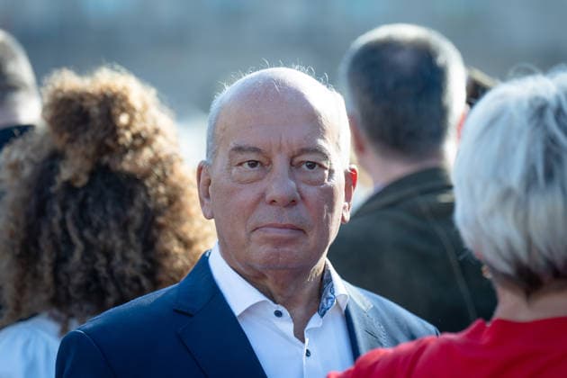 Berlin, Bebelplatz, Gedenken Berlin, Bebelplatz, Gedenken an die 1.200 Opfer des islamischen Terrorangriffs auf Israel am 7. Oktober 2023, Rainer Wendt Berlin Berlin GER