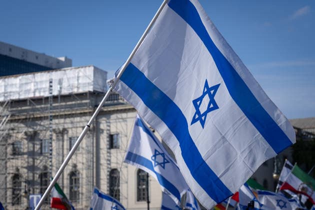 Berlin, Bebelplatz, Gedenken Berlin, Bebelplatz, Gedenken an die 1.200 Opfer des islamischen Terrorangriffs auf Israel am 7. Oktober 2023 Berlin Berlin GER