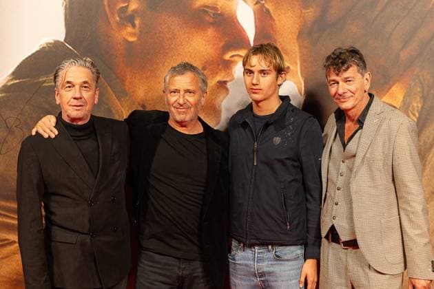 Autor Dimitri Verhulst (R) pictured during the opening of Gent International Film Festival, with the opening film Coward by Gent director Dhont on Wednesday 7 October 2026. The 53rd edition of Film Fest Gent takes place from 07 to 18 October. Coward is Dhont s third feature film and this is the third time a film by Dhont has opened the festival. This previously happened with Girl in 2018 and Close in 2022. JAMES ARTHUR PHOTOGRAPHY  JAMESxARTHURxGEKIERE 189086505
