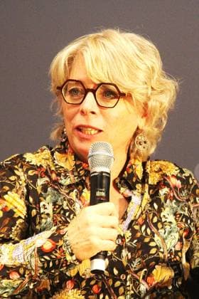 Bookfair - Frankfurt am Main, Deutschland. Die 78. Frankfurter Buchmesse findet vom 7. bis 11. Oktober 2026 statt. Sie gilt als der weltweit wichtigste Handelsplatz für gedruckte und digitale Inhalte sowie als eines der bedeutendsten kulturellen Ereignisse des Jahres für Bücher. Foto: Autorin Jill Lepore, Buchtitel - Die Regierung der Maschinen