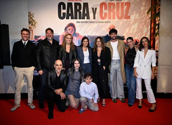 Premiere of the new short film *Cara y Cruz* The cast at the premiere of the new short film *Cara y Cruz*, on October 7, 2026, in Madrid, Spain. *Cara y Cruz* addresses the issue of mental load by telling a fictional story about the division of daily tasks between a couple. FILM PREMIERE SHORT FILM Madrid Madrid, Spain  Copyright: xFranciscoxGuerrax 7827485