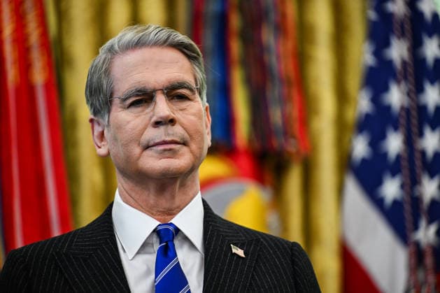 WASHINGTON, DC - OCT. 7: United States Secretary of the Treasury Scott Bessent listens as US President Donald J Trump speaks during an announcement on Trump Accounts in the Oval Office of the White House in Washington, DC, USA, on Wednesday, October 7, 2026. Copyright: xAnnabellexGordon PoolxviaxCNPx MediaPunchx