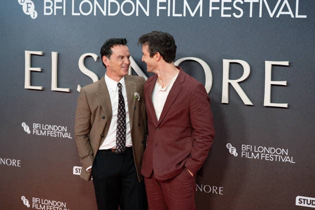 Elsinore 2026 Opening Gala during the 70th BFI London Film Festival at The Royal Festival Hall in London, UK - 7 OCT 2026. Andrew Scott and Luke Thompson attend the Elsinore 2026 Opening Gala during the 70th BFI London Film Festival at The Royal Festival Hall . London United Kingdom Copyright: xLounisxTiarx xSOPAxImagesx _DSC3552