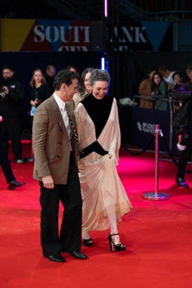 Elsinore 2026 Opening Gala during the 70th BFI London Film Festival at The Royal Festival Hall in London, UK - 7 OCT 2026. Olivia Colman and Andrew Scott attend the Elsinore 2026 Opening Gala during the 70th BFI London Film Festival at The Royal Festival Hall . London United Kingdom Copyright: xLounisxTiarx xSOPAxImagesx _DSC3846