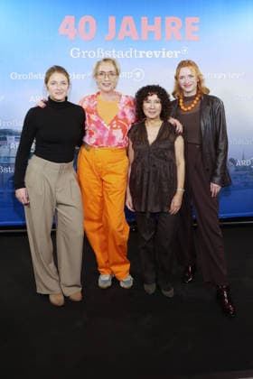 40 Jahre Großstadtrevier Sinha Melina Gierke, Saskia Fischer, Maria Ketikidou,Sofie Junker, Kino Preview 40 Jahre Großstadtrevier , ASTOR Film Lounge HafenCity Hamburg, 07.10.2026 Copyright: xEventpressxBecherx
