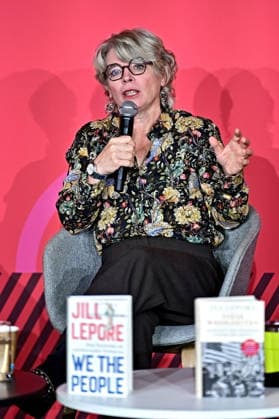 Frankfurter Buchmesse 2026. Autorin Jill Lepore am 07.10.2026 auf der Frankfurter Buchmesse. 20261007MWI151485
