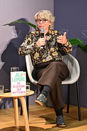 Frankfurter Buchmesse 2026. Autorin Jill Lepore am 07.10.2026 auf der Frankfurter Buchmesse. 20261007MWI152030