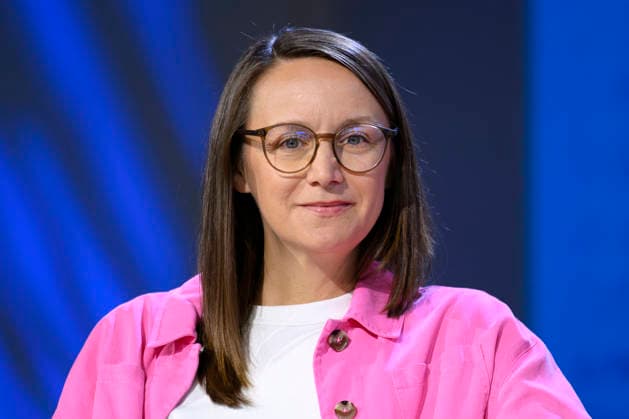Schriftstellerin Johanna Sebauer spricht bei auf der Frankfurter Buchmesse 2026. Frankfurt am Main, 07.10.2026 Hessen Deutschland Copyright: xDwixAnoraganingrumx